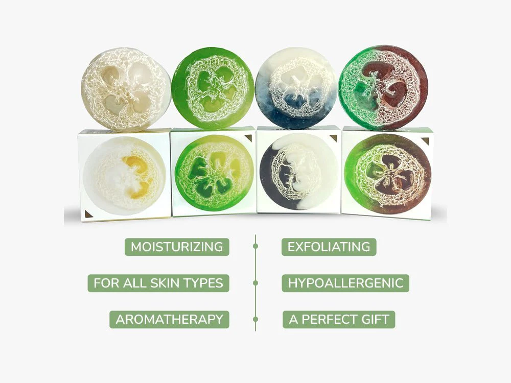 INFUSIONS Loofah Soap Collection