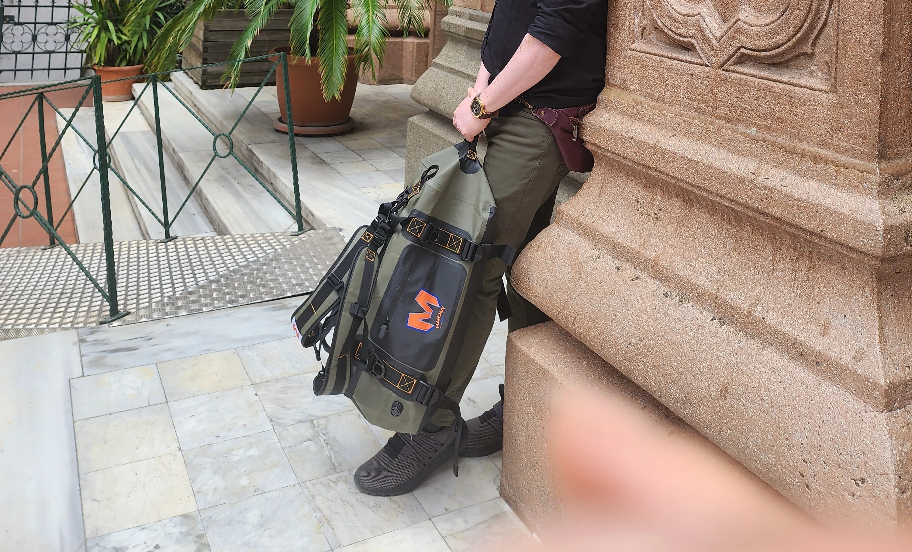 Marjan Tarpaulin Sports Dry Waterproof Travel Duffel Bag