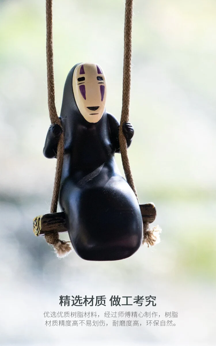 No-Face Man Car Accessory