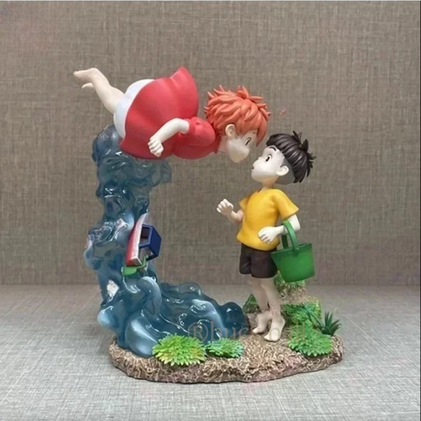 Studio Ghibli Ponyo and Sosuke Statue