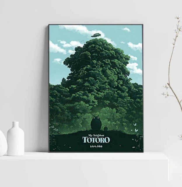 Studio Ghibli Canvas Wall Posters
