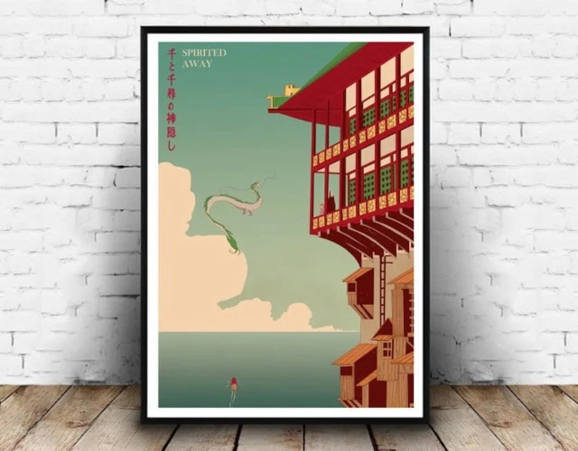 Studio Ghibli Canvas Wall Posters