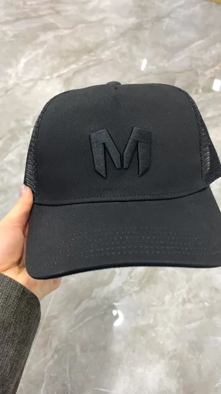 Marjan NYC 3D Puff Embroidery Mesh Trucker Hat