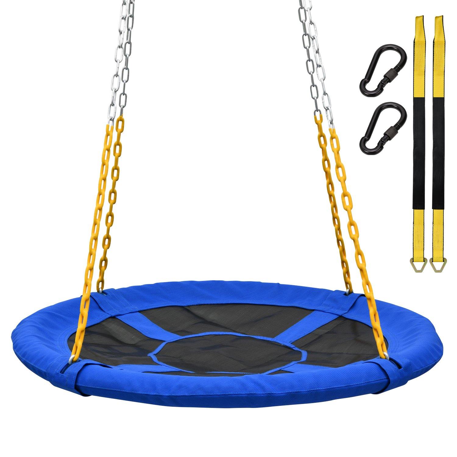 Heavy Duty Saucer Swing with Metal Chain