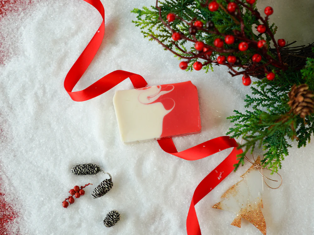 Cranberry Cheesecake Natural Bar Soap (Non-Glycerin)