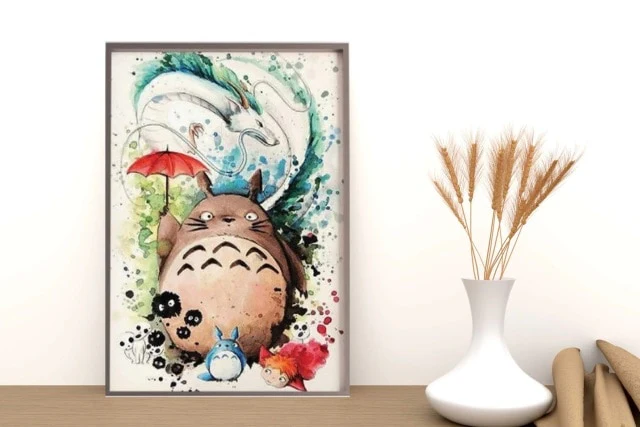Studio Ghibli Canvas Wall Posters