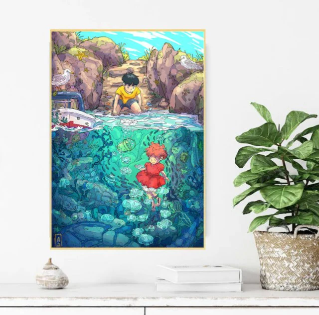 Studio Ghibli Canvas Wall Posters