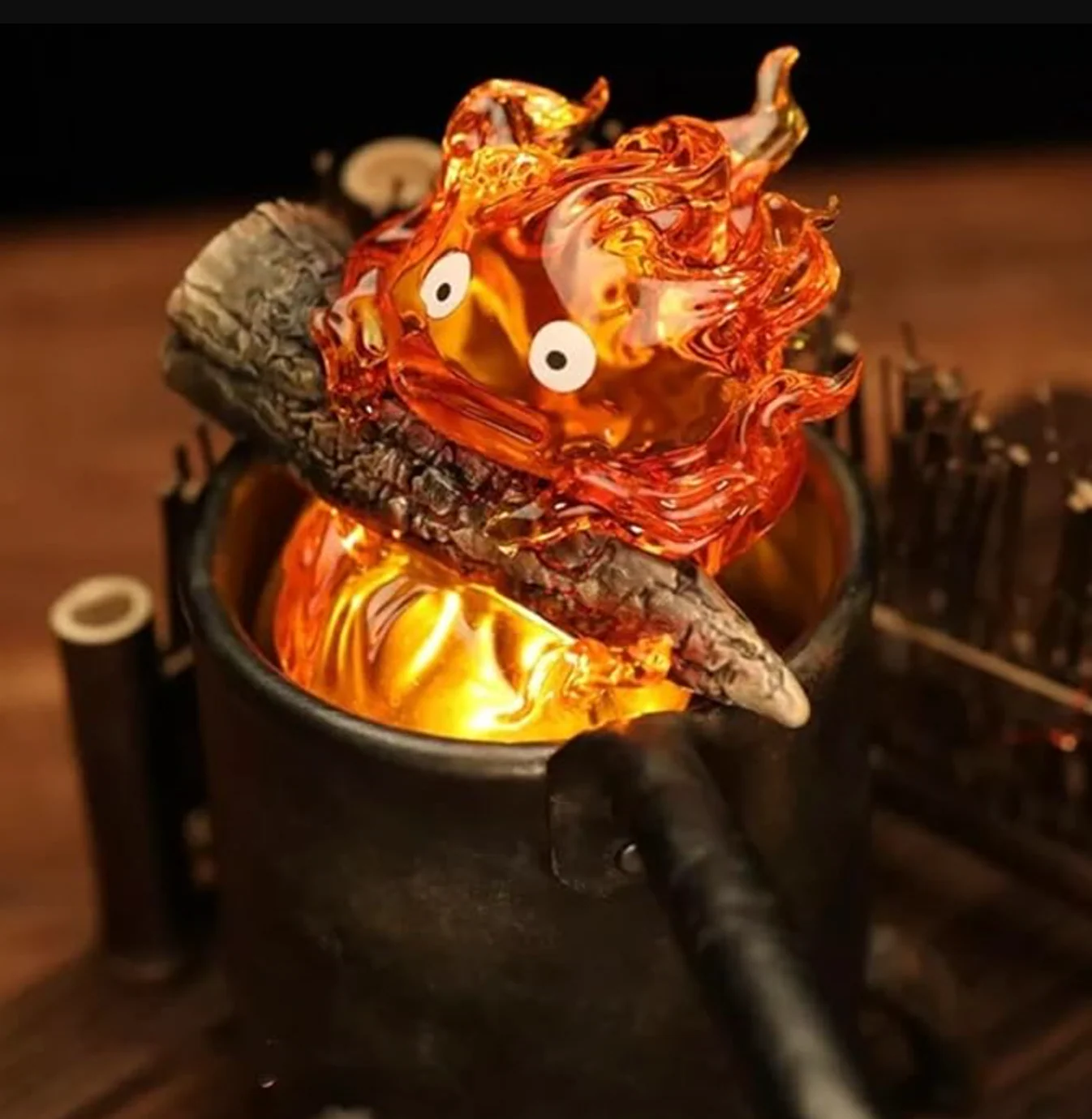 Howl's Moving Castle Calcifer Table Lamps