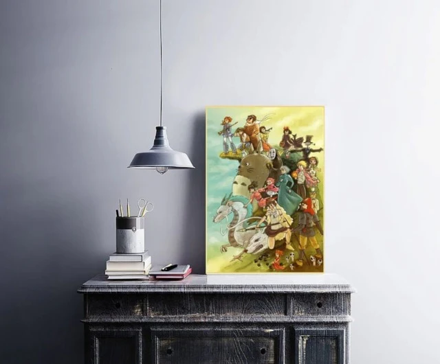 Studio Ghibli Canvas Wall Posters