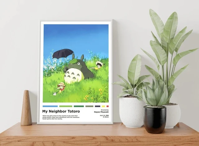 Studio Ghibli Canvas Wall Posters