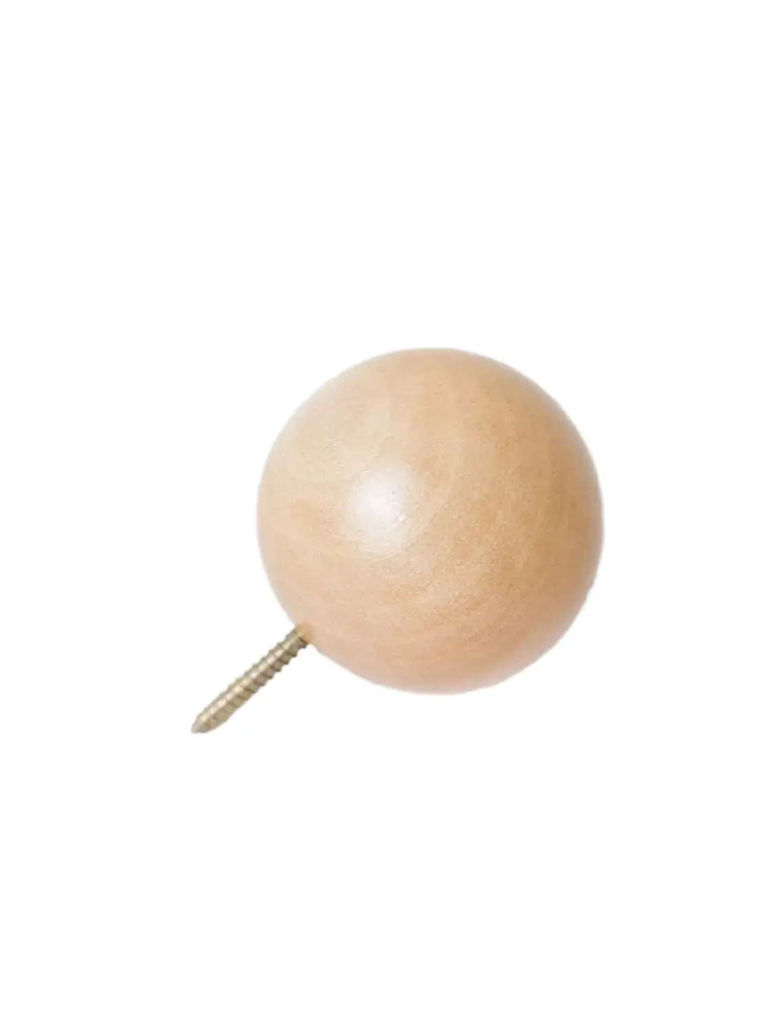 Modern Wood Ball Hooks