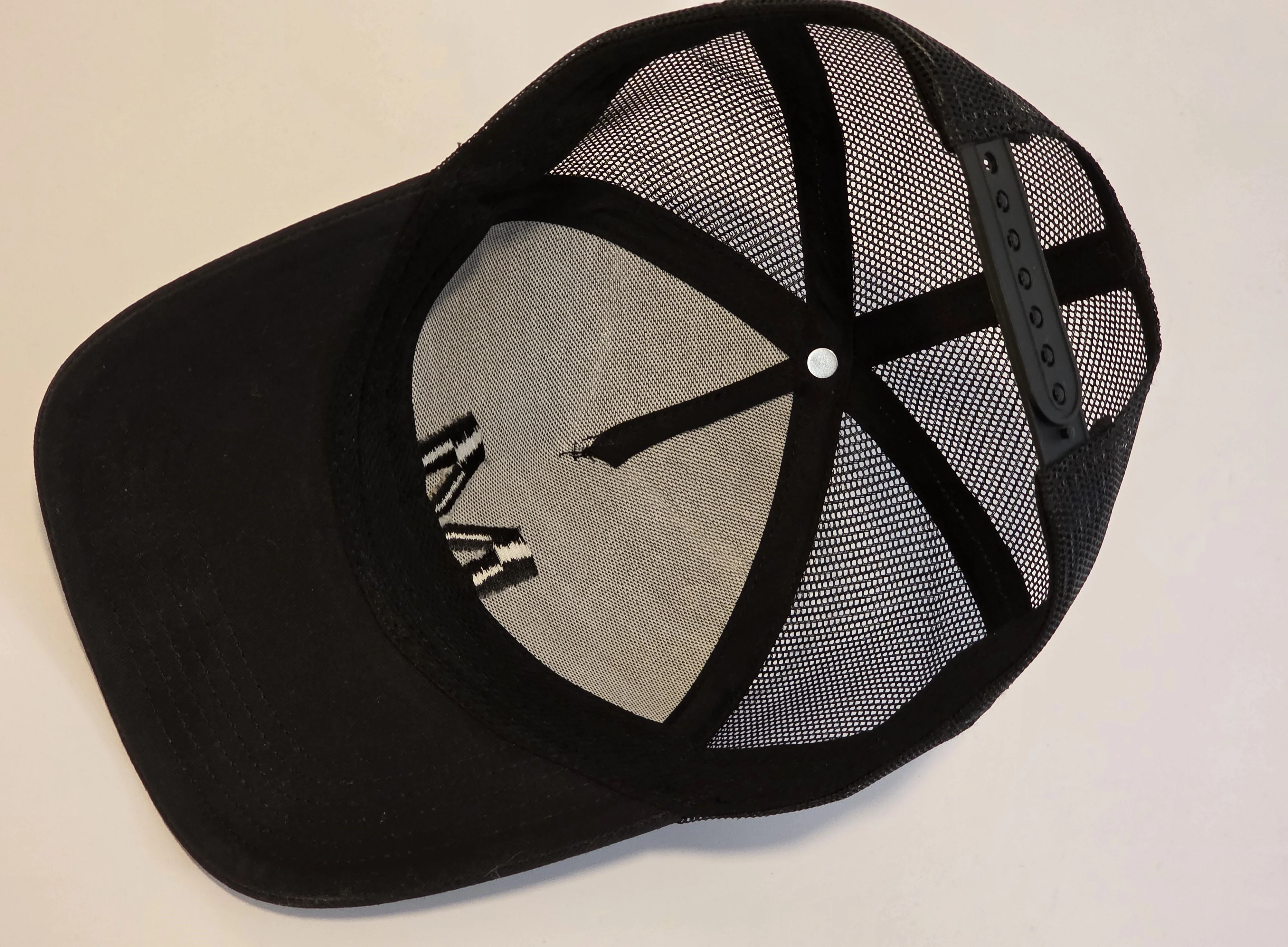 Marjan NYC 3D Puff Embroidery Mesh Trucker Hat