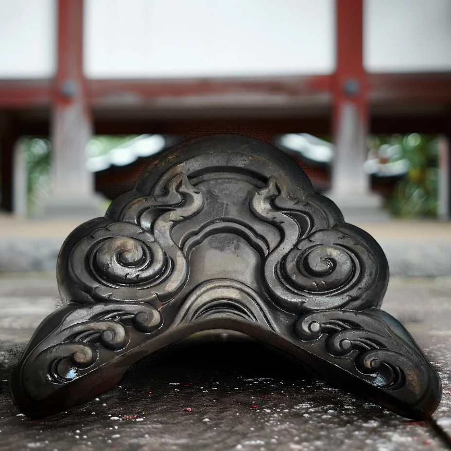 Japanese Onigawara Tile