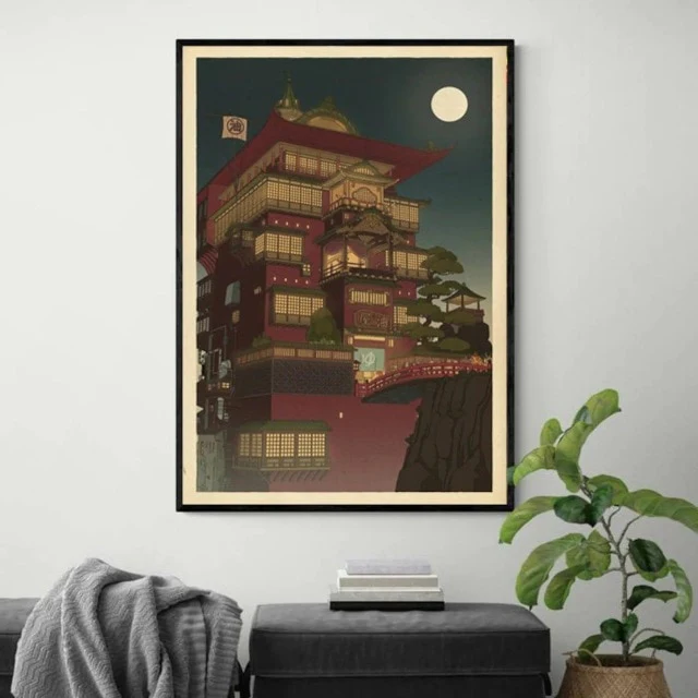 Studio Ghibli Canvas Wall Posters
