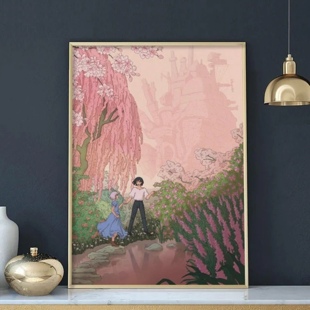 Studio Ghibli Canvas Wall Posters