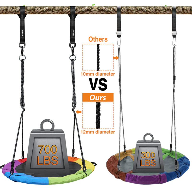 Textilene Saucer Swing 40/100cm