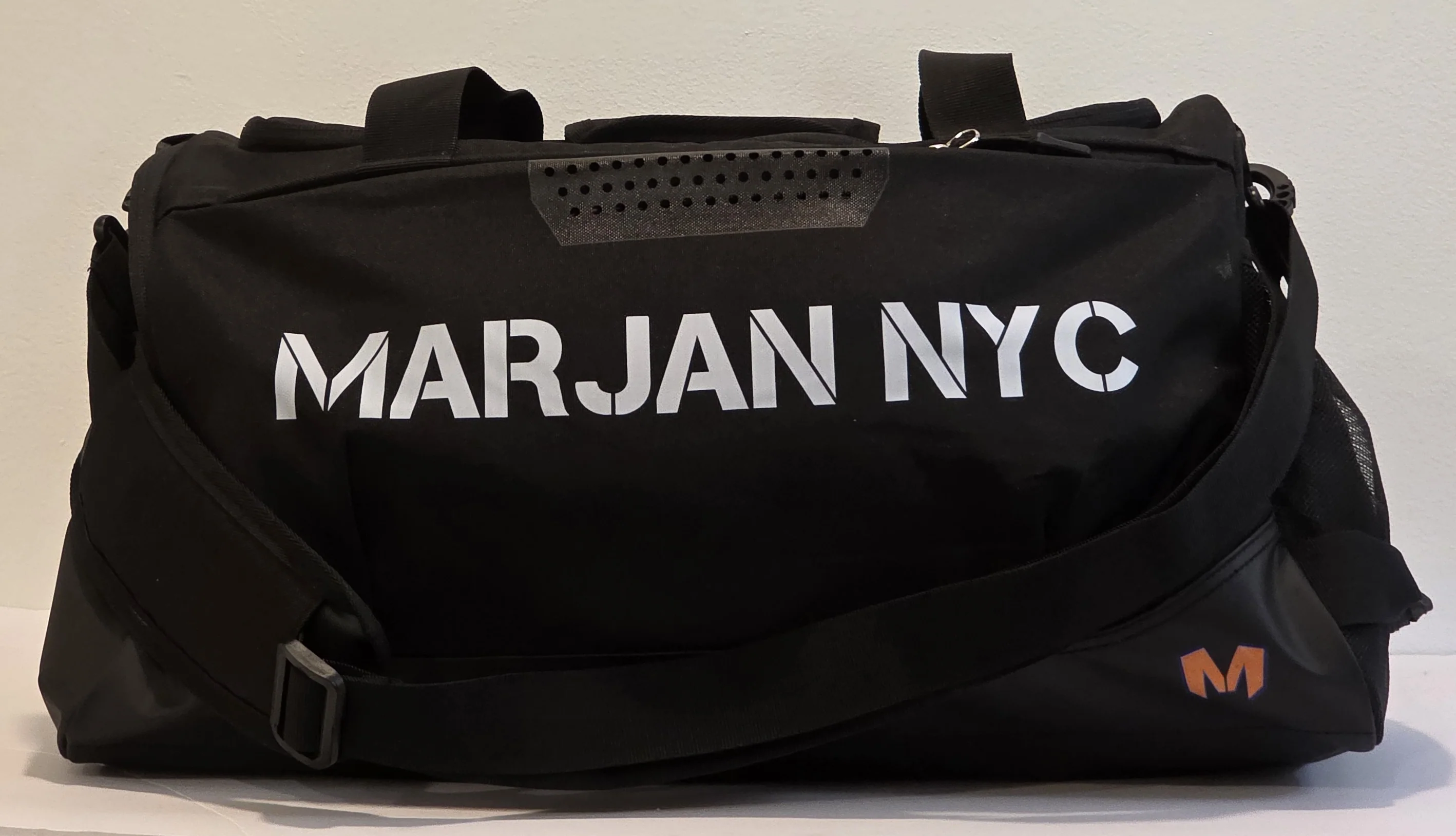 Marjan NYC Outdoor Wear-resistant Removable Hook Canvas Sport and Gym Bag