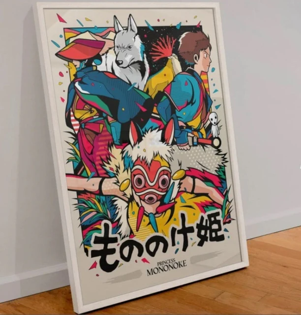 Studio Ghibli Canvas Wall Posters