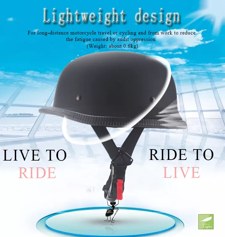 Protego Retro Helmet DOT Approved