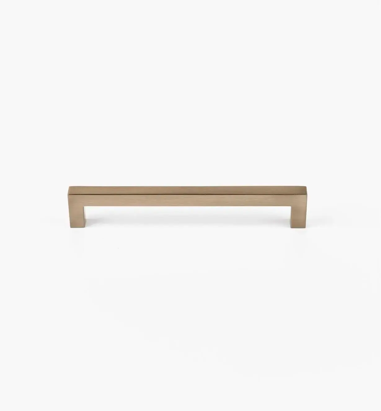 Squared Champagne Bronze Cabinet Handles: Elegant Hardware for Kitchen & Furniture | Handcrafted Décor Brass Cabinet Pull - Drawer Pulls