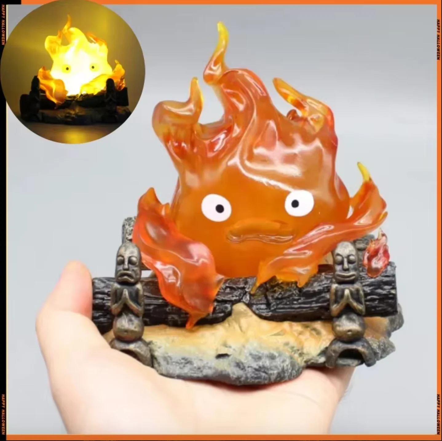 Howl's Moving Castle Calcifer Table Lamps
