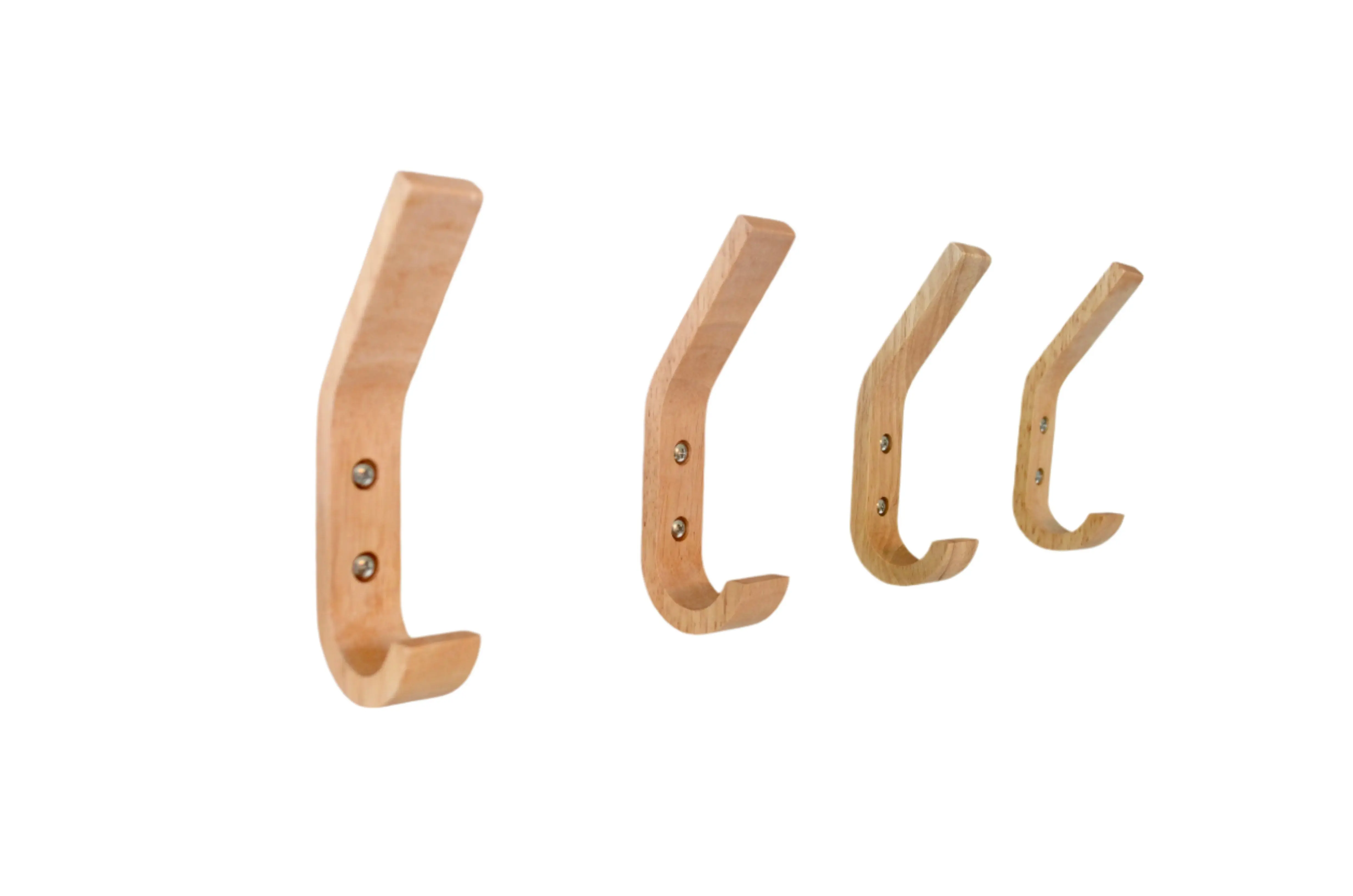 Minimalist Wood Hook | J - Shaped