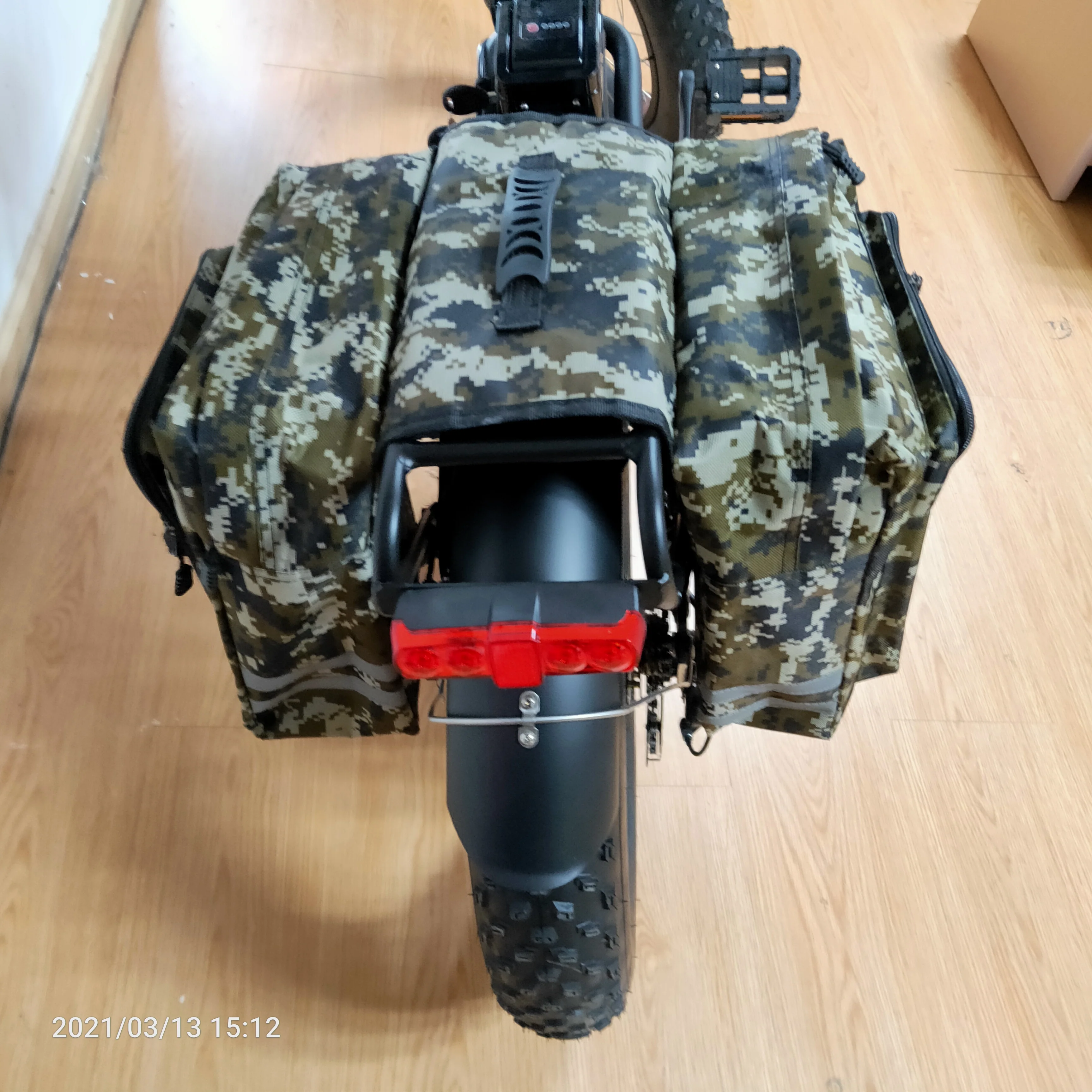 Waterproof Fat Bike Pannier bag Rear Saddle Bag