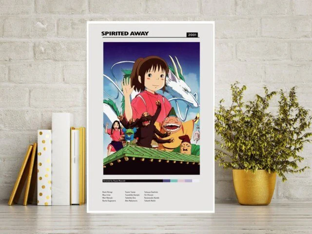 Studio Ghibli Canvas Wall Posters