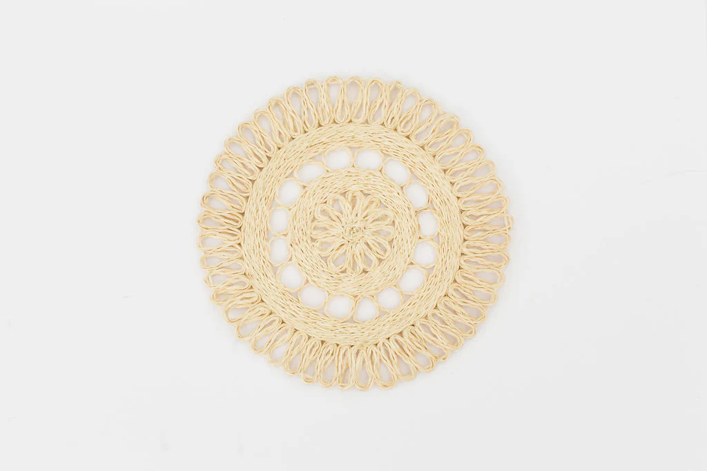 Handwoven Seagrass Placemat | Trivet | All Natural