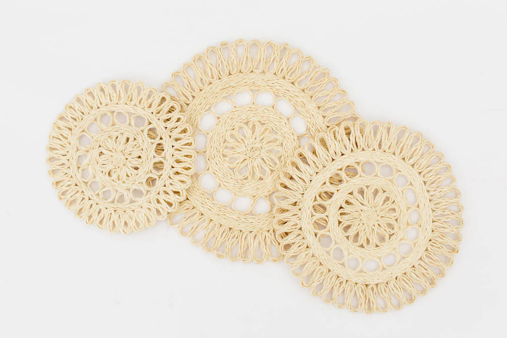 Handwoven Seagrass Placemat | Trivet | All Natural