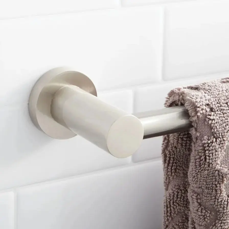 Modern Solid Brass Towel Bar