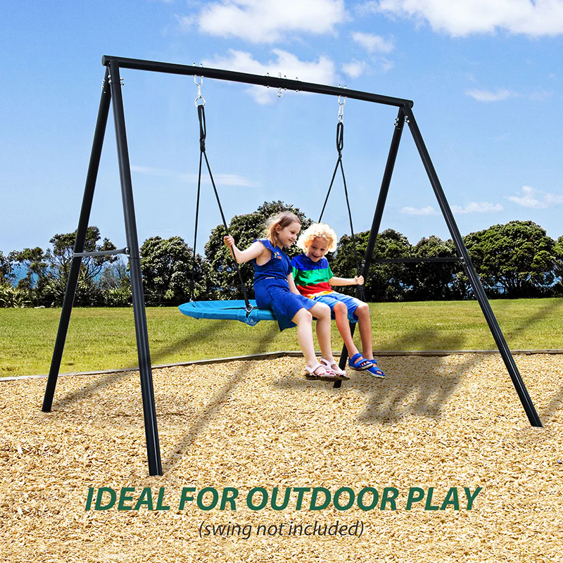 Metal A-frame Stand for Single Swing