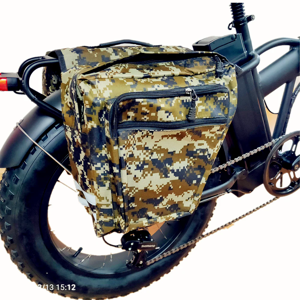 Waterproof Fat Bike Pannier bag Rear Saddle Bag