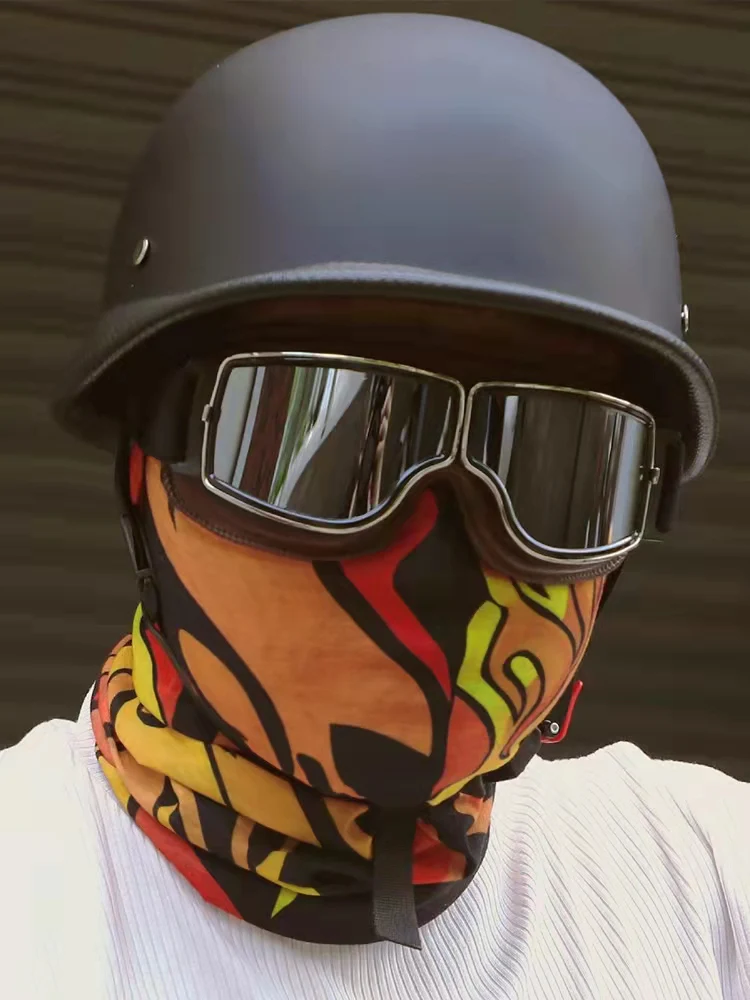 Protego Retro Helmet DOT Approved