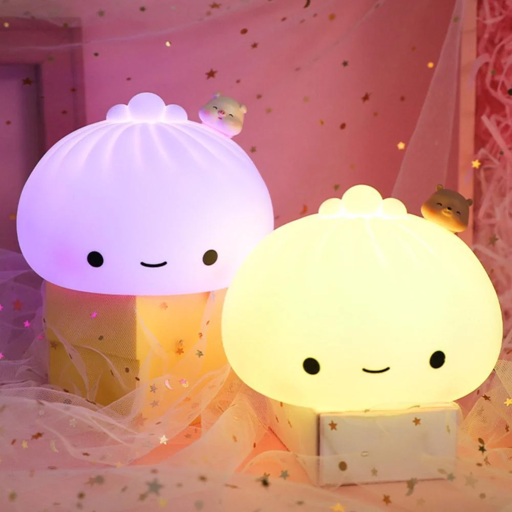 Cute Bun Bedroom Night Lamp