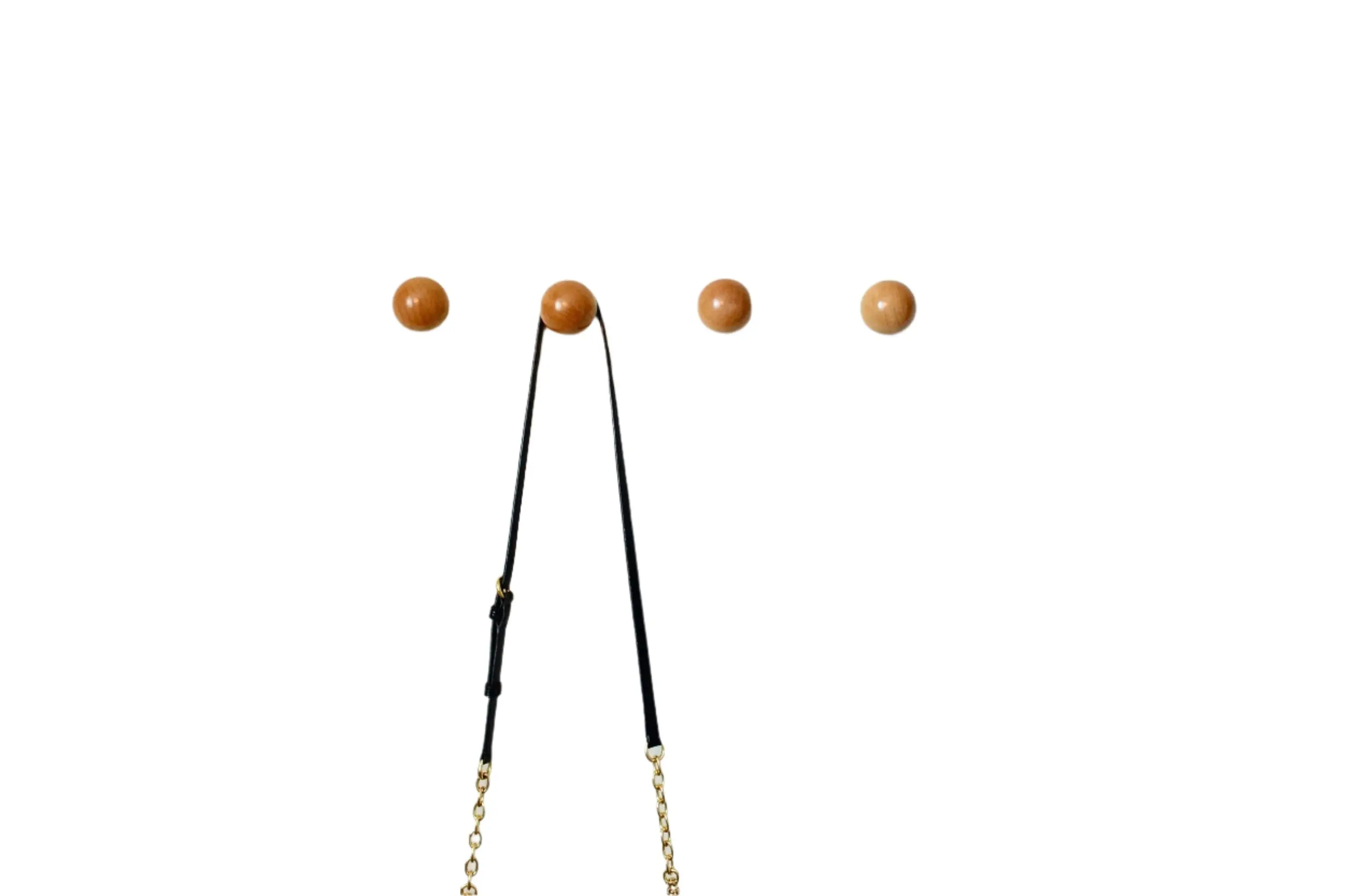 Modern Wood Ball Hooks