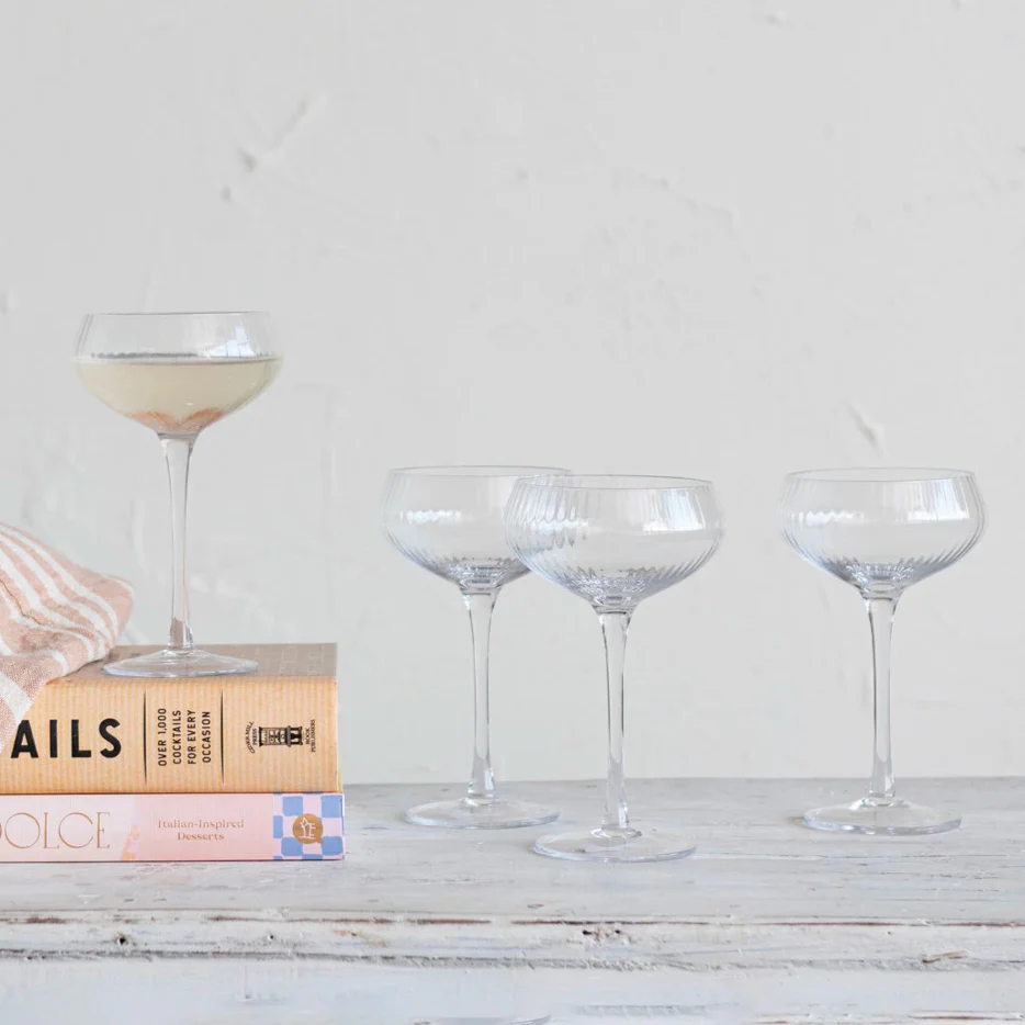 Ashcott Coupe Glasses, Set of 4