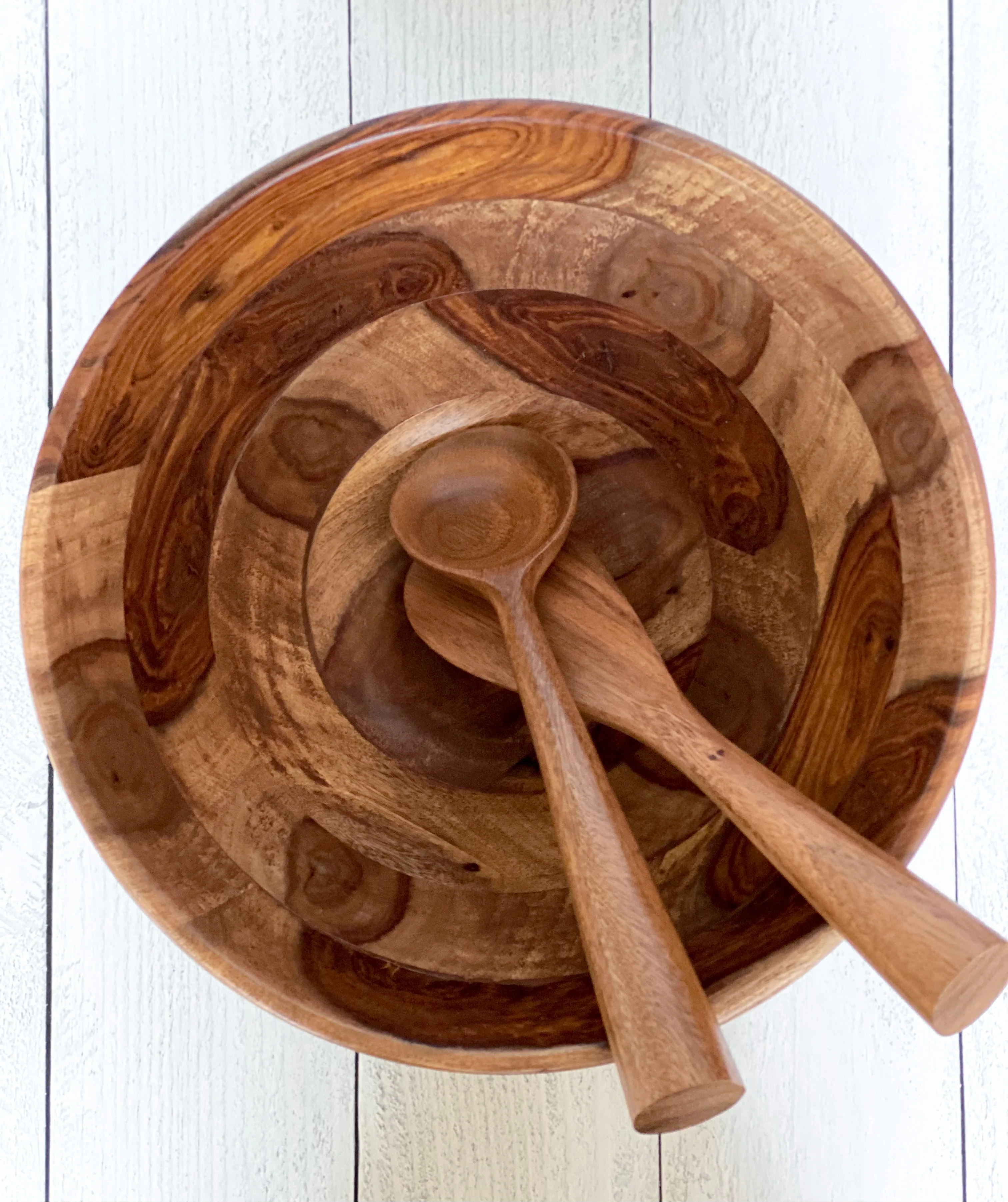 Wood Standing Spoons, Set of 2