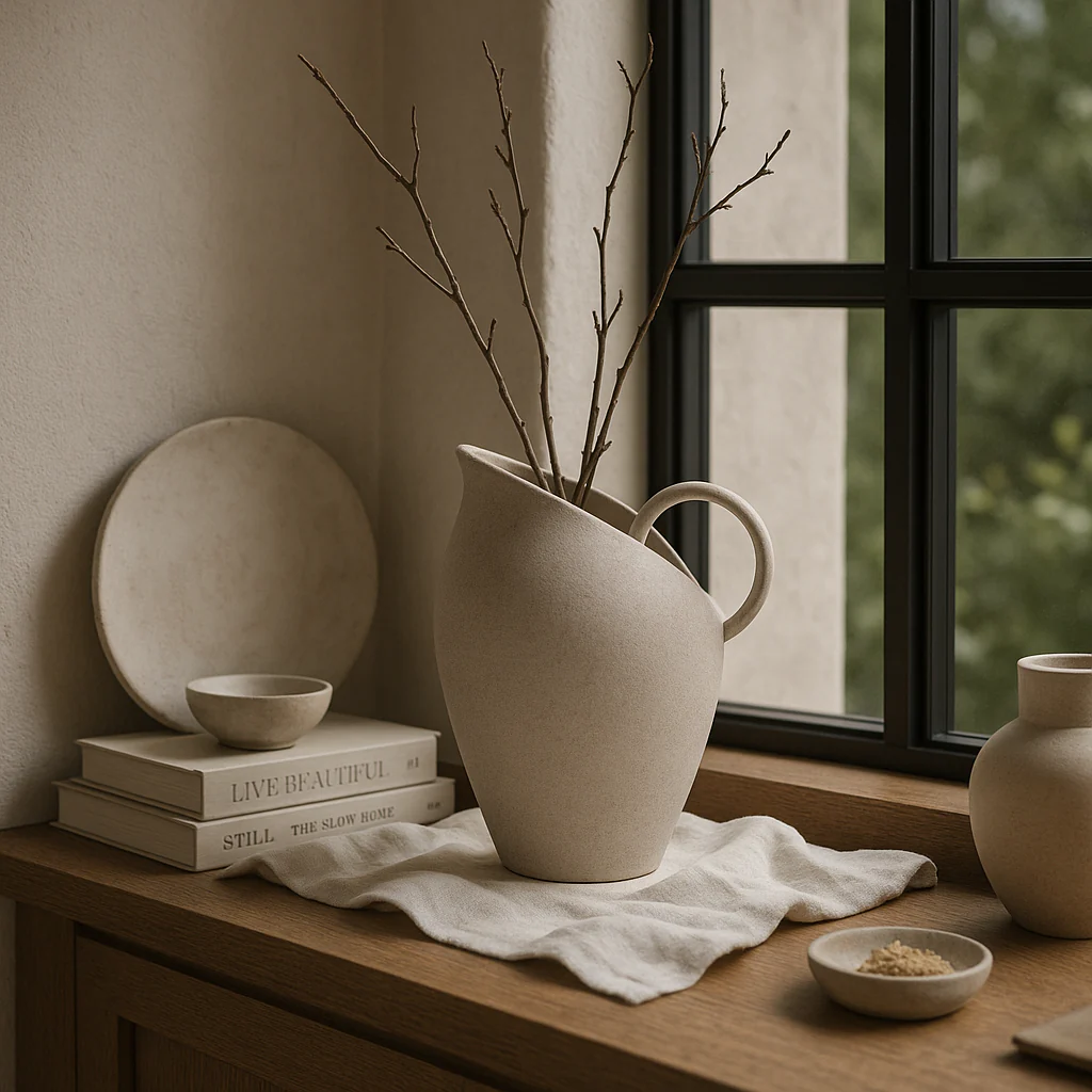 Pierino Stoneware Pitcher/Vase