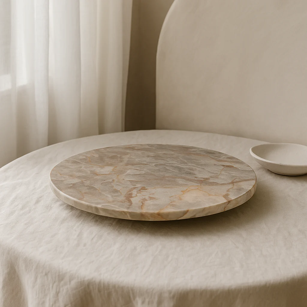 Vera Marble Lazy Susan