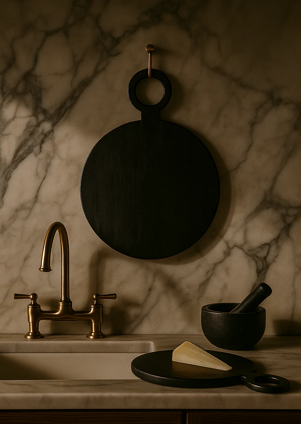 Beecher Wood Board, Round