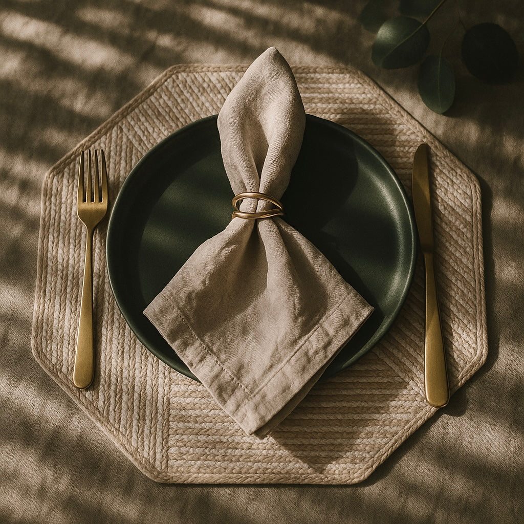 Gilda Brass Napkin Rings