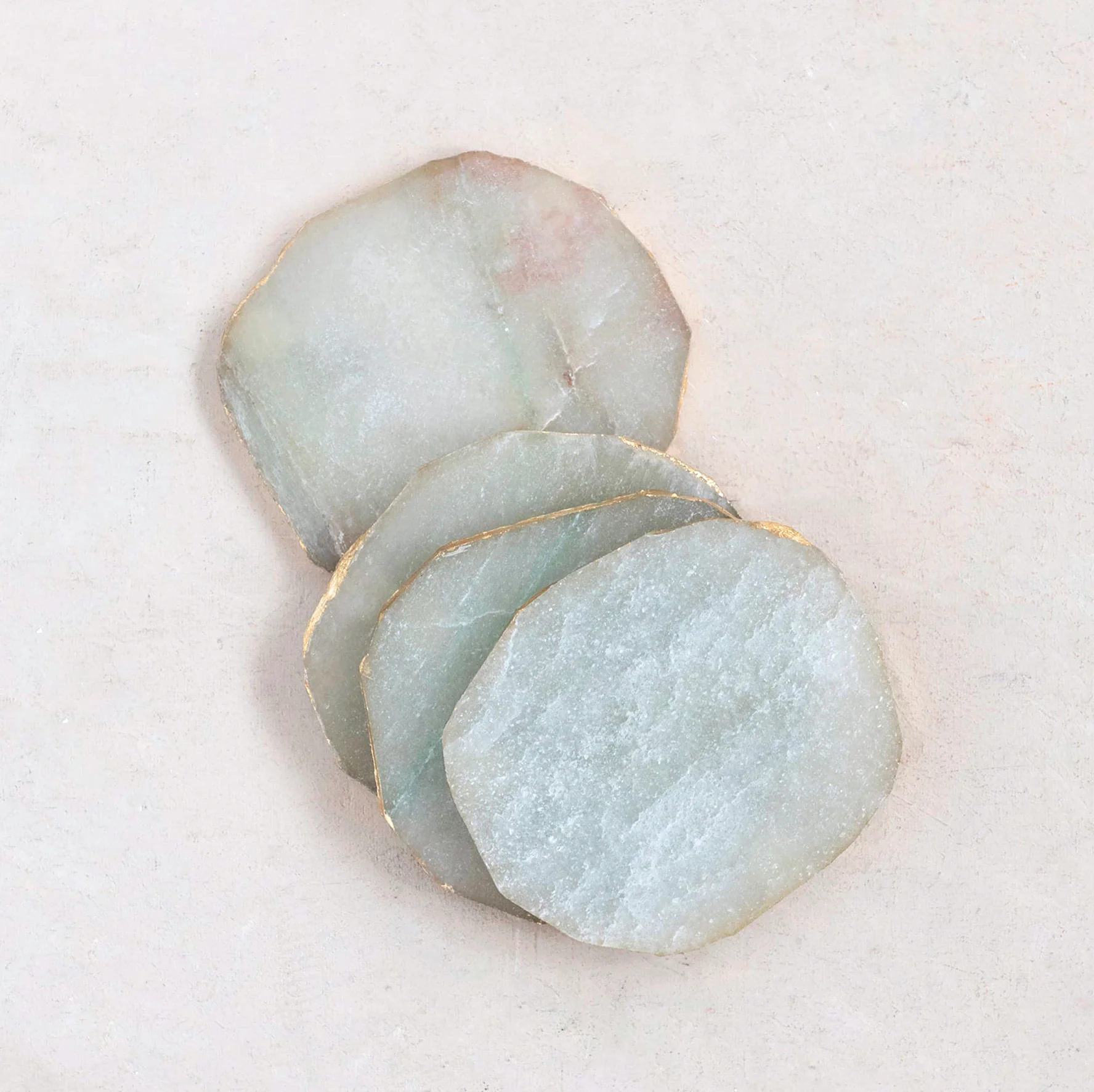 Kavitz Quartz Coasters, Set of 4