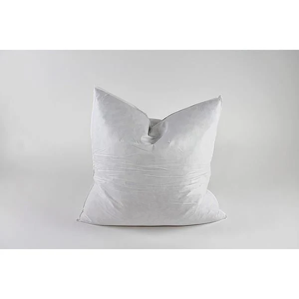 Feather Down Pillow Inserts Square Lumbar Custom Designer Luxury Made in the USA