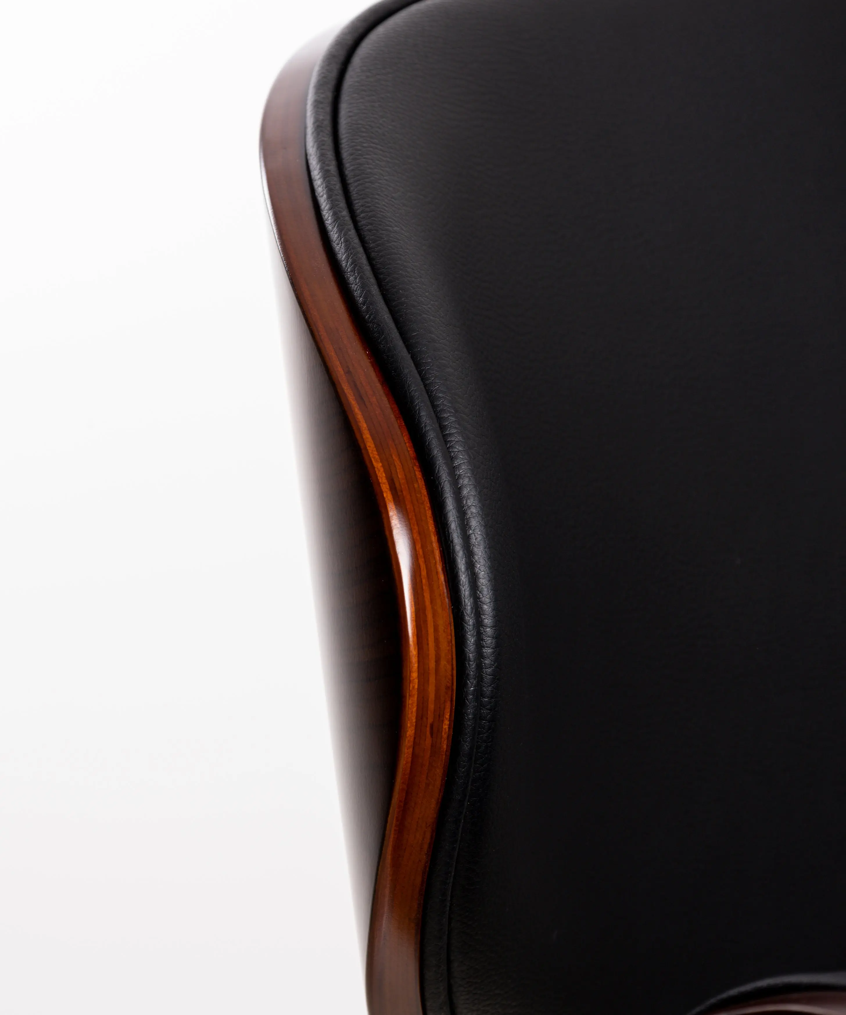 Taburete de Madera y Polipiel Regulable Shelley