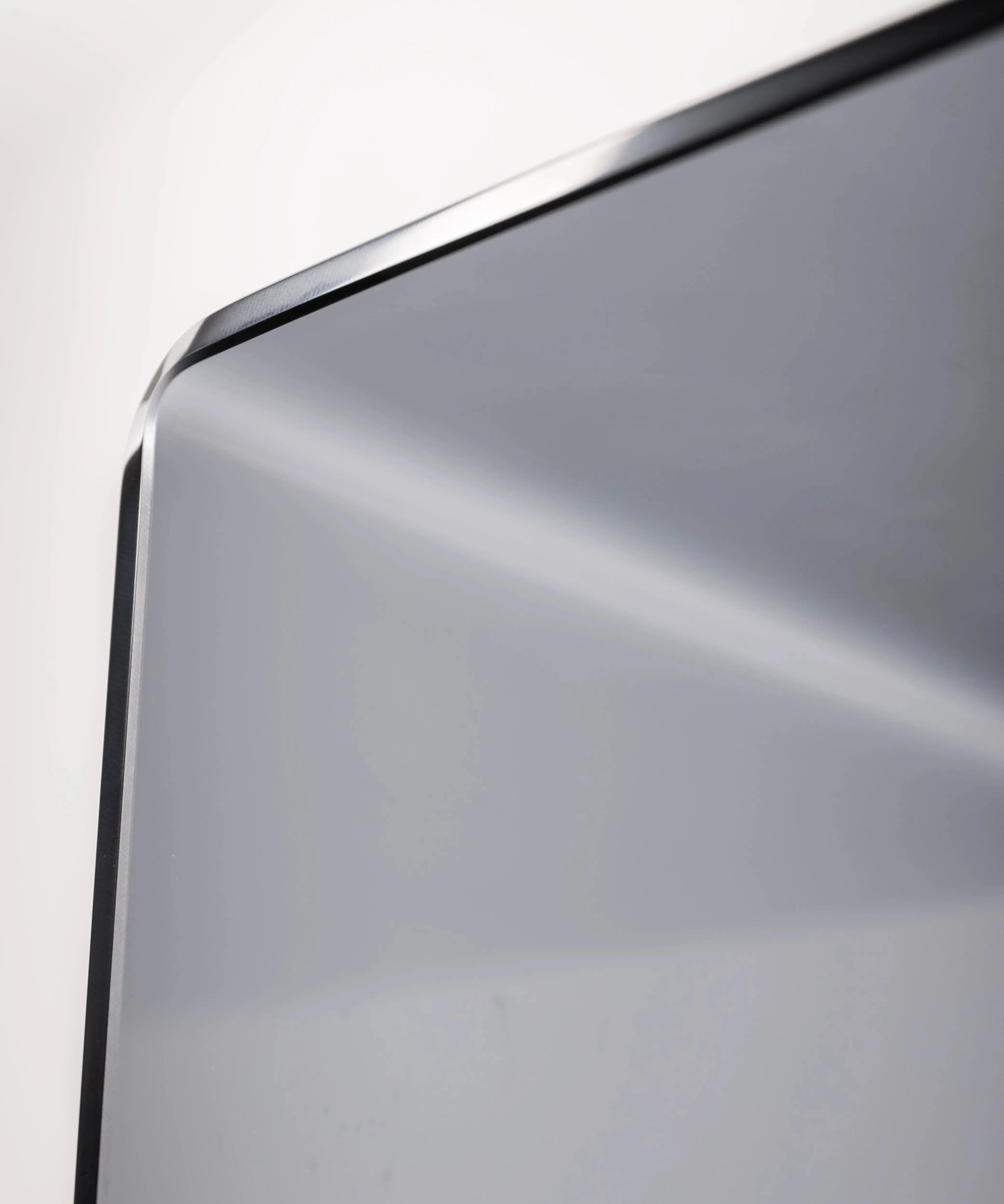 Mesa de Centro Rectangular de Cristal Curvado Cheval 100 cm