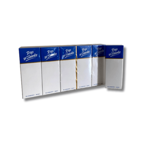 Pop N Smoke Blueberry Mint Slims - Cigarette