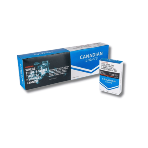 Canadian Lights Cigarettes - Cigarette