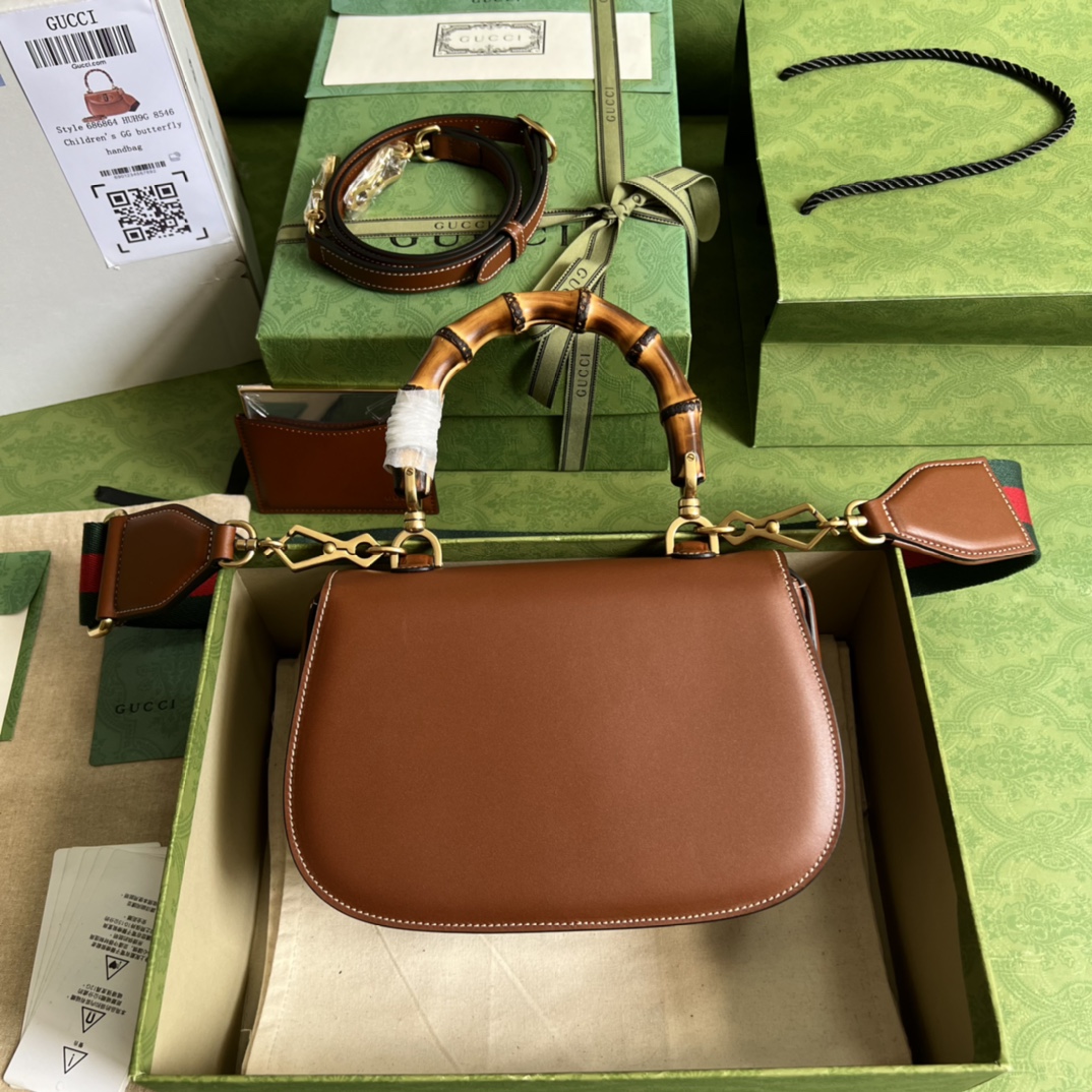 Gucci Bamboo 1947 small top handle bag
