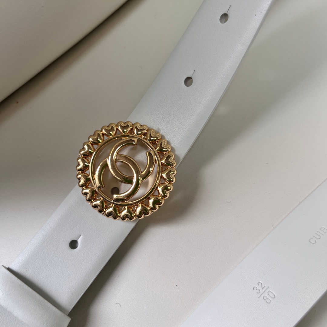 CHANEL Heart Casual Style Unisex Blended Fabrics Plain Party Style